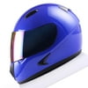 Motorcycle Motocross MX ATV Dirt Bike Youth Full Face Helmet HG316 Glossy Blue