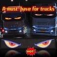 thumbnail image 5 of Truck-Specific Devil's Eye LED-Screen Car Eye Light Truck Dynamic LED Light, 5 of 5