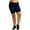 Navy, variant on LAVRA Womens Regular &Plusr Size Shorts Athletic Bike Cotton Short Yoga Bottoms