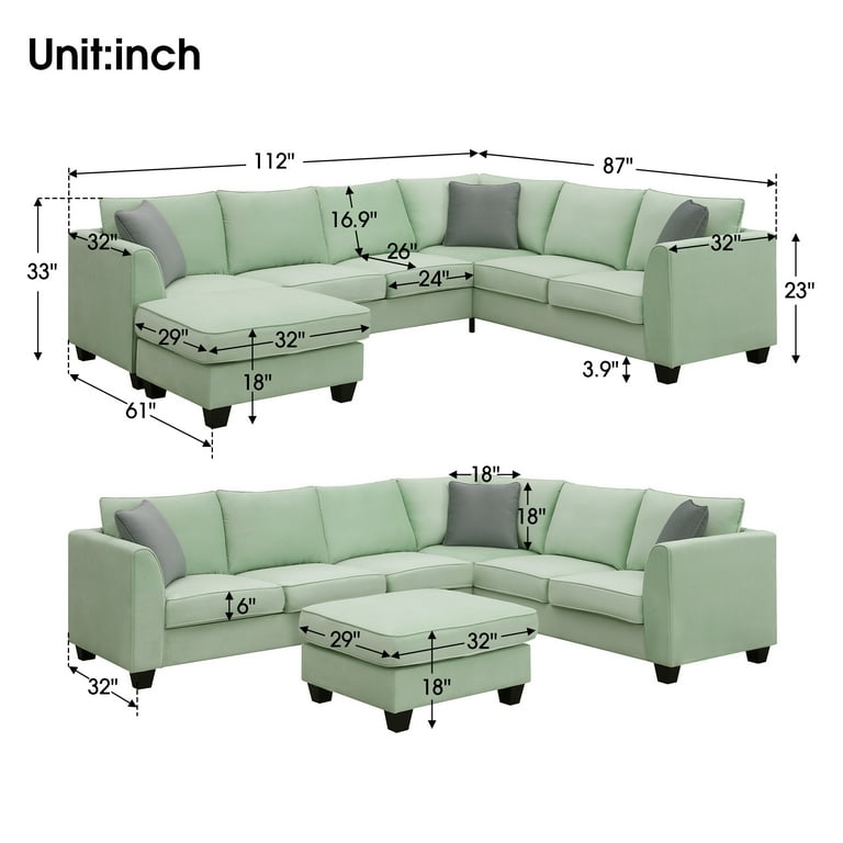 そふぁ Amazon.com: ZX Design 84.6'' Loveseat Sofa, Chenille Modern