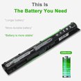 thumbnail image 1 of Ursulan K104 800049-001 Batería para portátil HP Pavilion 17-G 15-AB 14-AB Serie 17-g121wm 17-g122ds 17-g119dx 17-g113dx 17-g102tx 17-g103dx 15-an050nr 15-ab038tx 15-ab157nr 15-ab292nr 14-ab006tu KI04, 1 of 2