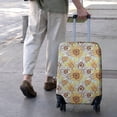 thumbnail image 3 of Sunflower Pattern Luggage Cover Fashion Suitcase Cover Baggage Covers Fit 25-28 Inch Luggage (Go Travel), 3 of 5
