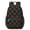 Blue and Yellow, variant on Orange and Blue Checkered Pattern 17" School Backpacks for Teens,Waterproof Oxford Fabric,S-Shape Padded Straps for School,Travel,Hiking,Camping