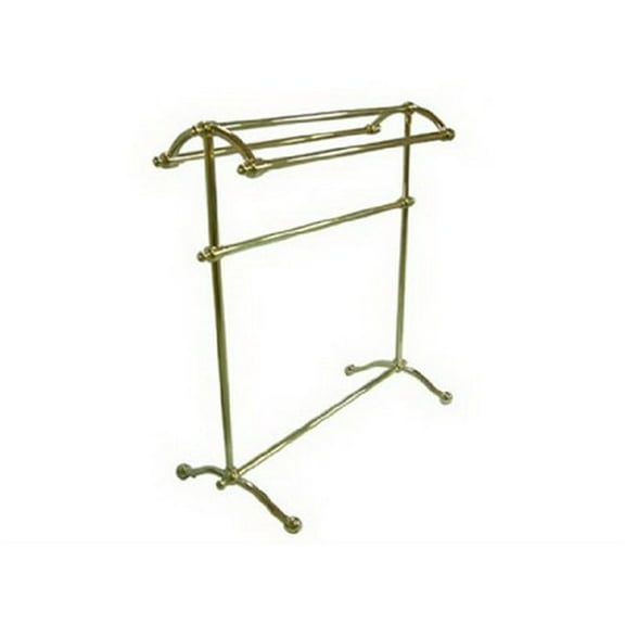 Kingston Brass Vintage Pedestal Brass Vintage Towel Rack
