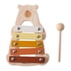thumbnail image 5 of Instrumento de percusión de xilófono de 5 notas con mazo, juguete Musical de xilófono para sesiones familiares, lecciones de música al aire, 5 of 9