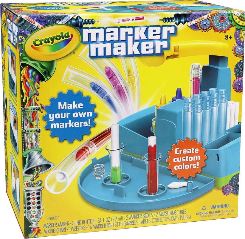 Crayola Marker Maker Kit Make Your Own Markers Create Custom Colors 16 markers ! 