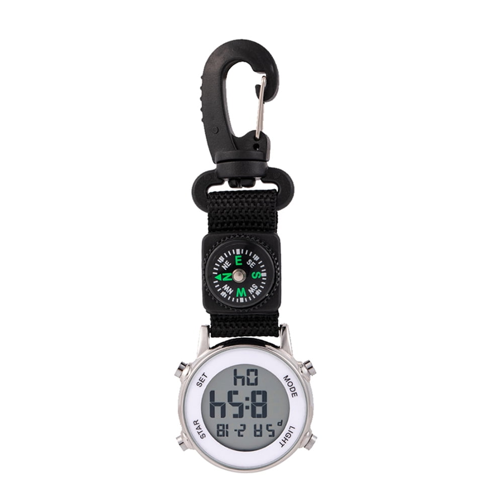 Multipurpose Hanging Watch Electronic Pocket Watch Outdoor Clip On