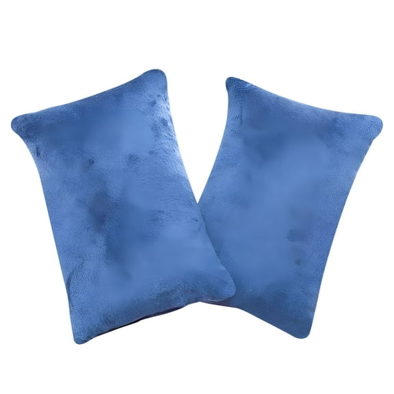 LAMIRO Pack Microfiber Soft Tiny Pillows Machine Washable Travel Pillows 11" X 7"