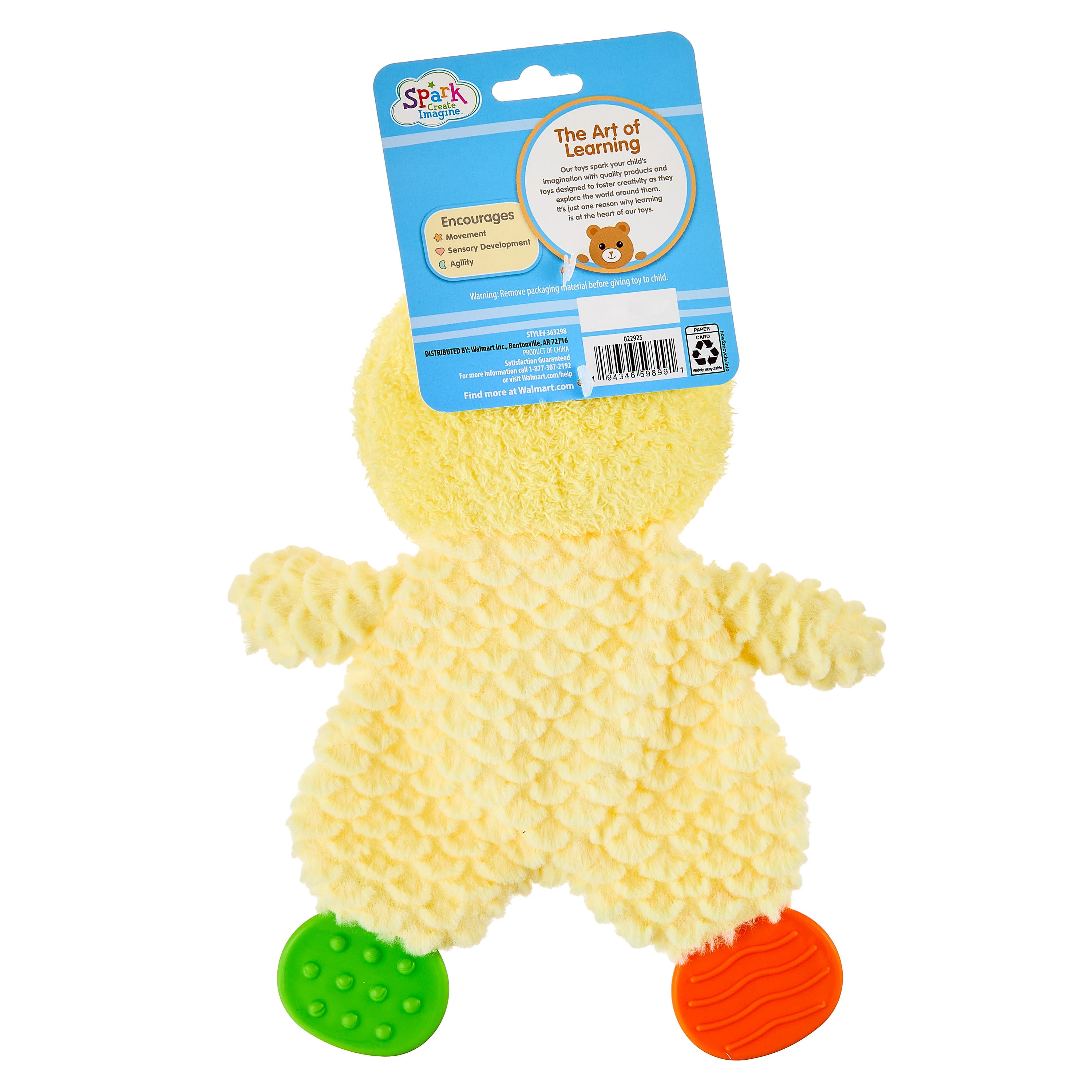 Spark Create Imagine Snuggle Chick, Yellow, 11-inch