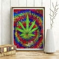thumbnail image 2 of 5D DIY Diamond Art Kits for Adults Cannabis Leaf Marijuana Herb Weed Ganja Cannabis Leaf Full Drill Painting Arts Craft for Home Wall Decor, 2 of 7