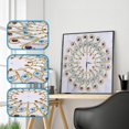 thumbnail image 3 of Cuadros Decorativos DIY forma especial diamante pintura flor pared reloj artesanía bordar decoración Ndcxsfigh Nuevos Originales, 3 of 8
