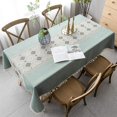 thumbnail image 1 of Elegante mantel estampado de estilo chino, mantel a prueba de polvo, mantel rectangular, mesa de té de jardín con borlas, mantel de mesa de comedor, 1 of 5