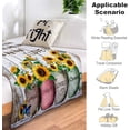 thumbnail image 5 of Sisters Gifts from Sister Blanket Sister Birthday Gifts Throw Blanket for Sofa Bed Living Room Suitable for All Season 60"X50", 5 of 5