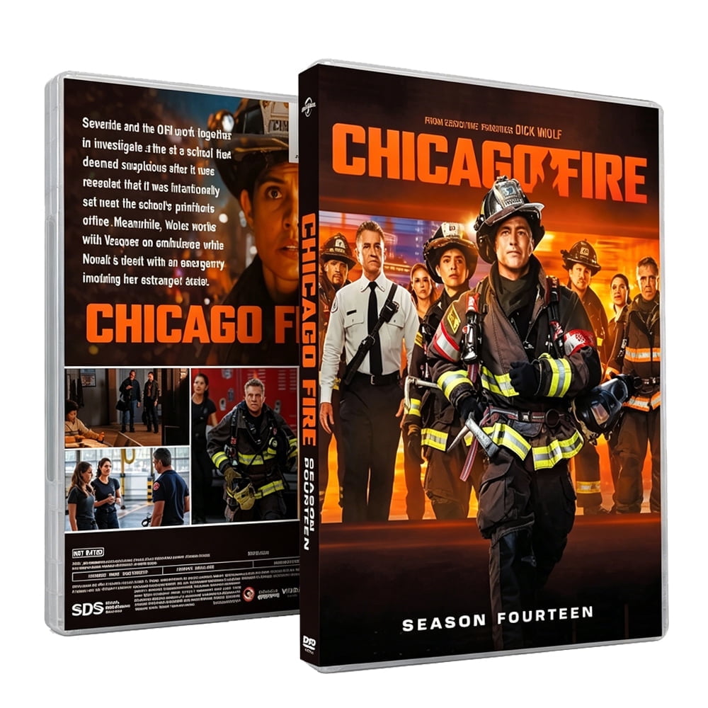 Chicago Fire Season 14 (2025) 5-Disc DVD Box Set – Brand New