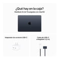 thumbnail image 4 of MacBook Apple Air 15 pulgadas M2 chip 8 Núcleos 8GB RAM y 256GB Color Medianoche, 4 of 4