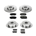 thumbnail image 3 of PowerStop Front and Rear Z23 Evolution Sport Carbon-Fiber Ceramic Brake Pad and Drilled & Slotted Rotor Kit Fits: HYUNDAI KIA Select Models K6307, 3 of 10