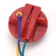 thumbnail image 1 of Fydun Adaptador de 2 piezas para bombilla LED 12 V 1157 Adaptador de bombilla LED Enchufe de arnés de cableado para luces de freno de señal de giro Lámparas DRL Rojo ANGGREK Otros, 1 of 8