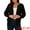 Black, variant on DARING DIVA Women's Open Front Knitted Casual Cardigan with Pockets M Black