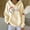 Beige, variant on womens cardigan sweaters Women's A True Patriot Printed Hoodie With Pocket American Flag Shirt