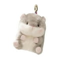 thumbnail image 1 of Abbracc Cartoon Animal Keychain Keyring Pendant Cute Stuffed Car Key Key Chain Bag Hamster, 1 of 9