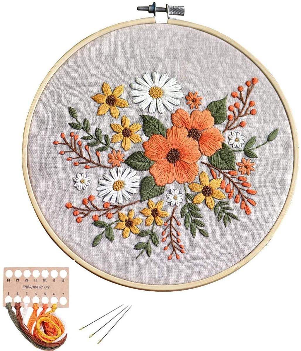 Cross Stitch Needlework Kits Embroidery Starter Kit For Beginner 1 Set Creative 
