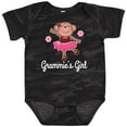 thumbnail image 3 of Inktastic Grammie Girl Ballerina Monkey Girls Baby Bodysuit, 3 of 5