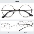 thumbnail image 5 of MAGIMODAC Retro Round Metal Reading Glasses Eyeglasses Eyewear Readers (4 Pcs Multicolor Reading Glasses, +1.0), 5 of 7
