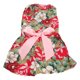 thumbnail image 2 of Bienvenido Pet Verano Ropa Linda Niña Perro Poliéster Sin Mangas Falda Vestidos con Lazo en la EspaldaXZD300 Verde Rojo XS, 2 of 8