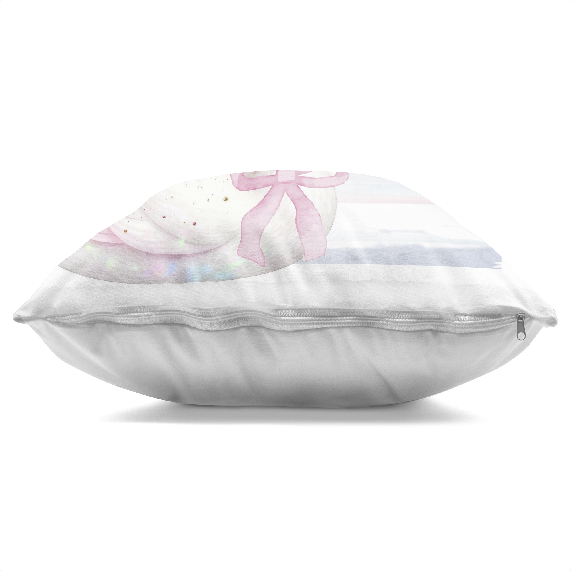 Stupell Industries Be Brave Pastel Swan Decorative Printed Throw Pillow, design by Kim Allen