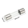 thumbnail image 2 of Uxcell 250V 5A Slow Blow Glass Cartridge Fuse 5mm x 20mm 10Pcs, 2 of 5