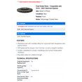 thumbnail image 2 of Front Brake Rotor - Compatible with 2018 - 2022 Chevy Equinox 2019 2020 2021, 2 of 2