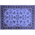 thumbnail image 1 of Ahgly Company Indoor Rectangle Oriental Blue Industrial Area Rugs, 4' x 6', 1 of 4