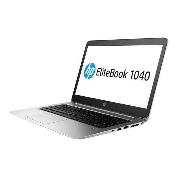 HP EliteBook 1040 G3 Notebook - Intel Core i7 - 6600U / jusqu'à 3,4 GHz - Gagner 7 Pro 64 Bits (Y Compris Gagner 10 Pro Licence 64 Bits) - HD Graphiques 520 - 8 Go RAM - 256 GB SSD SED - 14" 1920 x 1080 (HD Complet) - Wi-Fi 5 - kbd: Nous