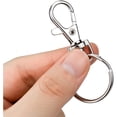thumbnail image 2 of 20 Carabiners, Small Carabiner Keychain with 20mm Key Rings, Key Carabiners for Key Chain Jewelry, DIY Crafts, 2 of 8