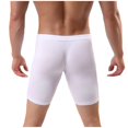thumbnail image 4 of Wancir Men Solid Color Compression Shorts Stretchy Knee Length Sport Active Shorts Gym Workout Underwear, 4 of 4