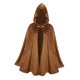 thumbnail image 5 of Disfraz de caballero del norte con capucha para Halloween, disfraz gótico steampunk de bruja 90cm, 5 of 9