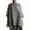 Grey, variant on Cameland Women's Vintage Cotton and Solid Round Neck Temperament Short Sleeve Shirt Tops