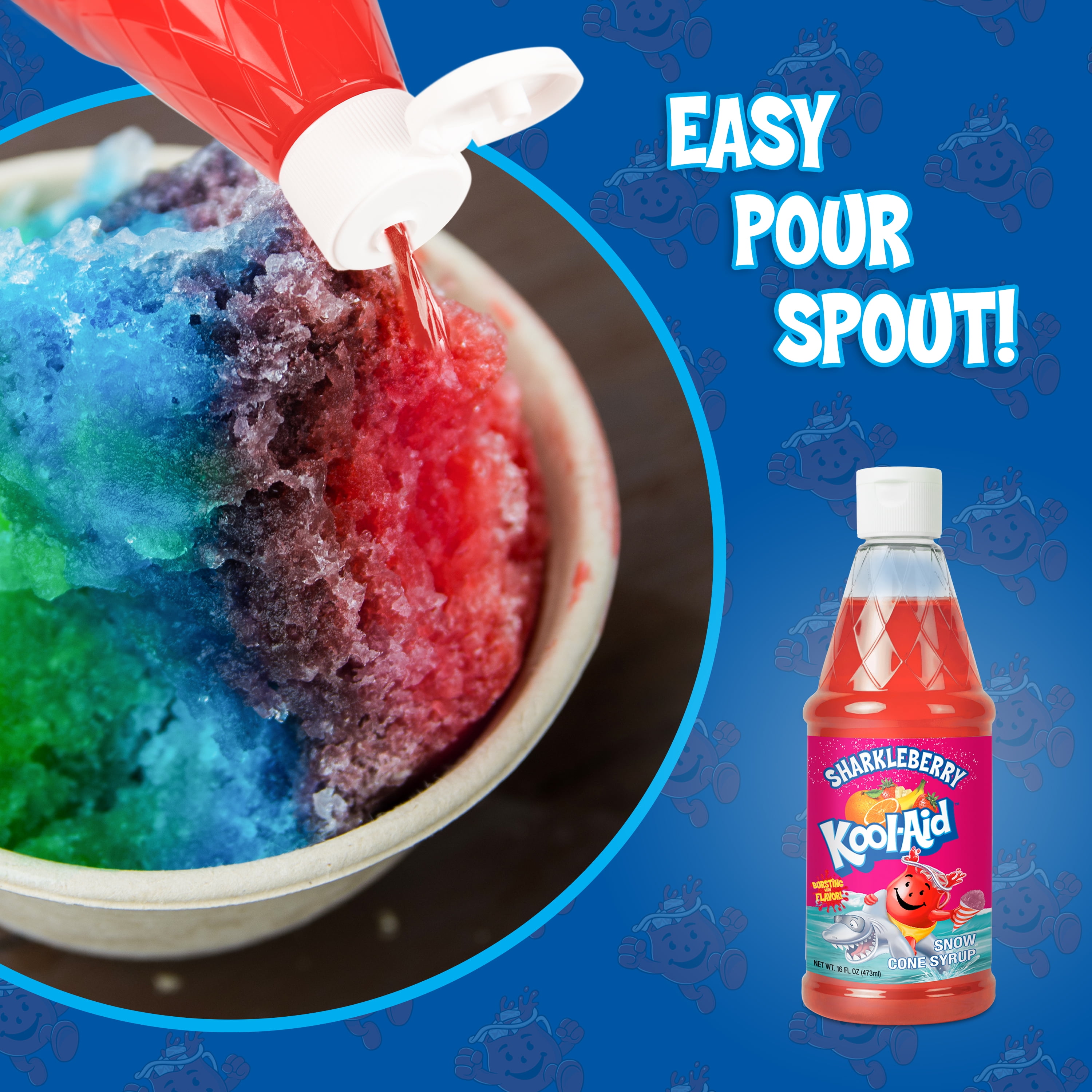 Kool-Aid 16-Oz. Snow Cone Syrup, Sharkleberry