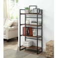 thumbnail image 3 of ACME Taurus Bookshelf, Rustic Oak & Black Finish, 3 of 3