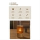 thumbnail image 4 of Máquina de Aromaterapia de Llama Pequeño Hogar Dormitorio Luz de Velas Silenciosa Atmósfera Luz Aromaterapia Humidificador Difusor B, 4 of 5