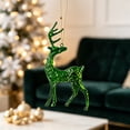 thumbnail image 6 of Kraoden Metal Deer Ornaments for Christmas Tree Decorations, Electroplated Iron Art Holiday Hangings, Elegant Table Decor for Home and Seasonal Layouts, Ideal Gift for Festive Occasions, 6 of 6