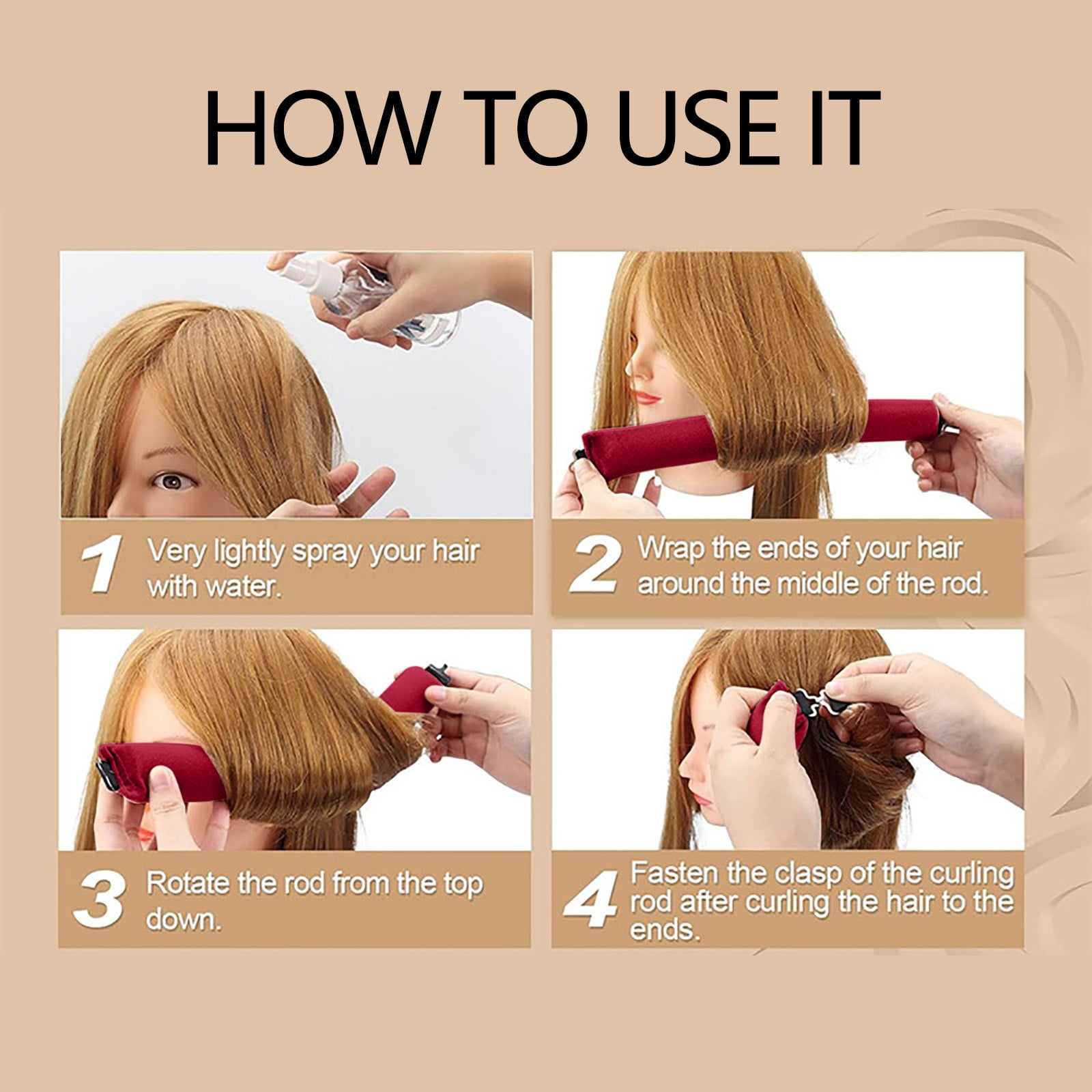 How to use a curling stick deals