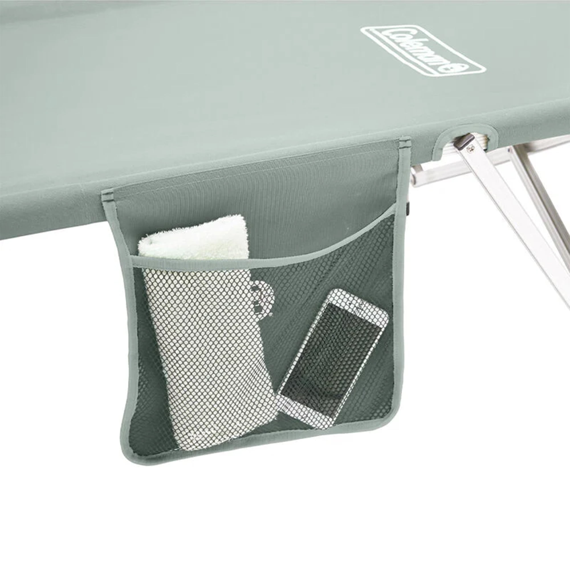 Coleman Living Collection Camping Cot: Foldable, Adult Sleep Coleman Living Collection Camping Cot: Foldable, Adult Sleep