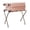 Gold & Gray, variant on InRoom Furniture LRK164 Luggage Rack, Chrome
