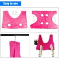 thumbnail image 4 of Hamaca para el cuidado de perros, hamaca para el cuidado de mascotas para sujetar perros, cortaúñas para gatos, ayudante de cama para bañarse y recortar uñas, soporte para perros L, 4 of 5