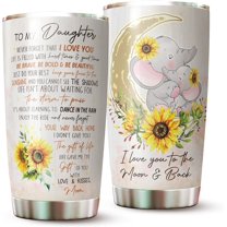 Daughter Tumbler - Gifts for Daughter on Mothers Day, Christmas, Birthday - To My Daughter Cup - Daughter Mug - Gifts For Daughter From Mom, Daughter - Gifts for Daughter on Birthday, Christmas