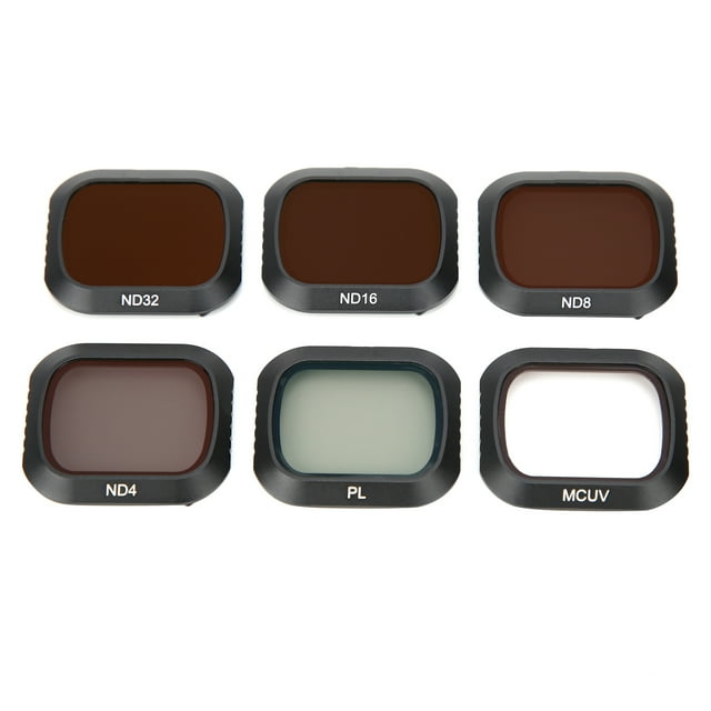 Kit de filtros para DJI Mavic Pro, filtro polarizador de lente UV Junestar 6 en 1, diseñado para durar