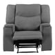 thumbnail image 2 of Sillón Reclinable Konrad 1 Plaza Gris Acero, 2 of 7