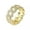 Gold, variant on Hip Hop 10mm Cuban Chain Rings 18K Real Gold Plated Full 5A Zircon Mens Jewelry-Gold-7