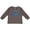 Charcoal Grey, variant on Inktastic Happy Hanukkah with Menorah Boys or Girls Long Sleeve Toddler T-Shirt